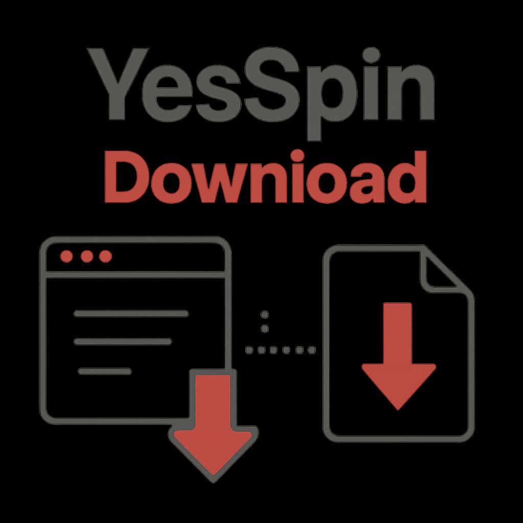 Diagram explaining YesSpin Download