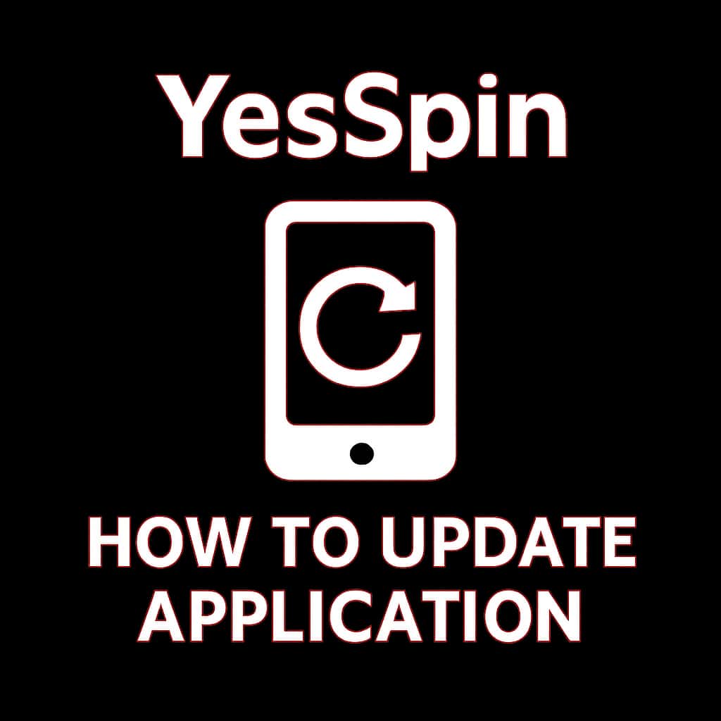 Icon for updating the YesSpin application.