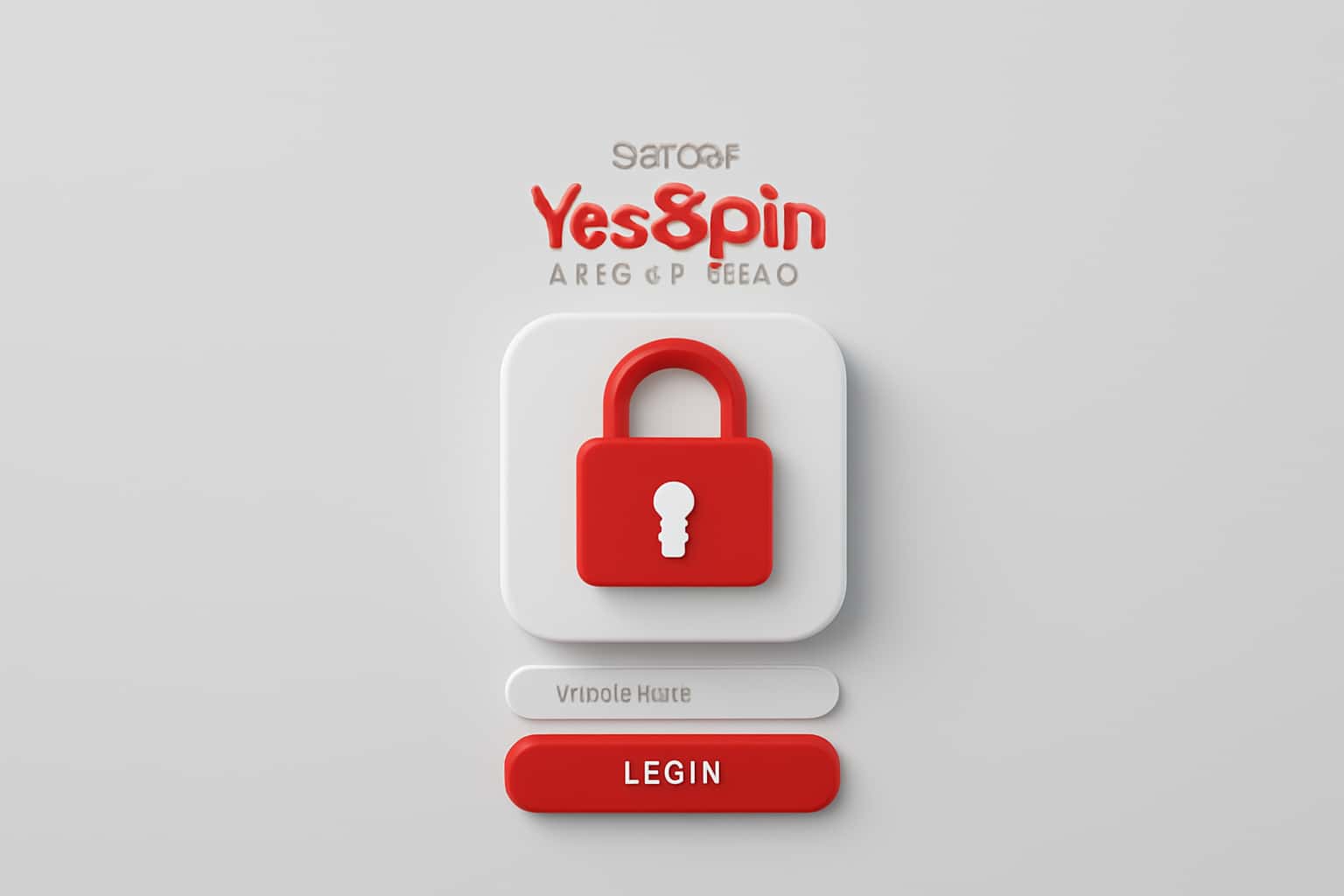 Secure YesSpin Member Login Interface