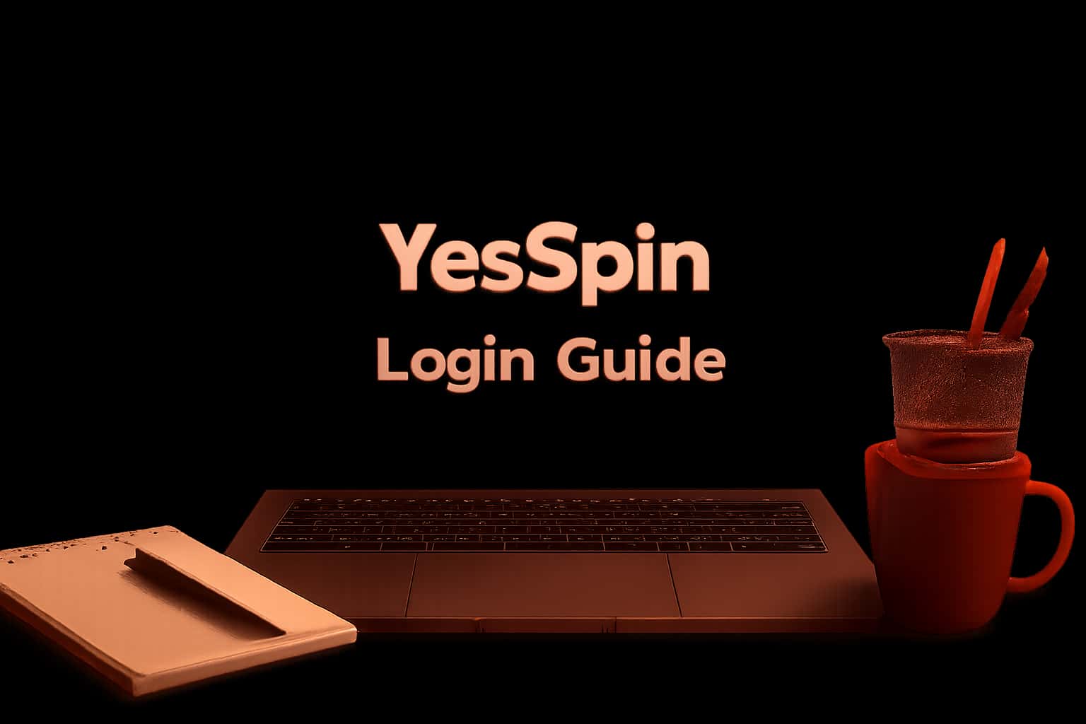 An informational graphic depicting the YesSpin Login Guide.