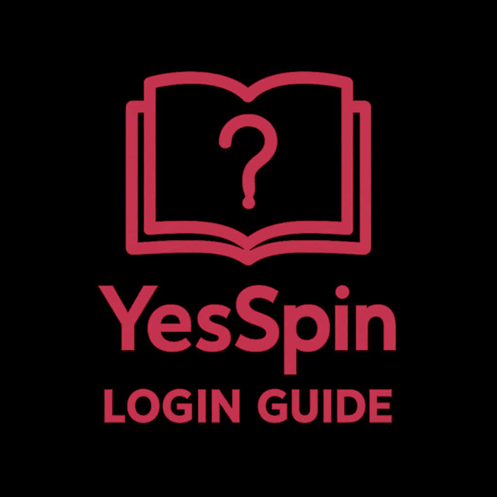 A badge illustrating the YesSpin Login Guide.
