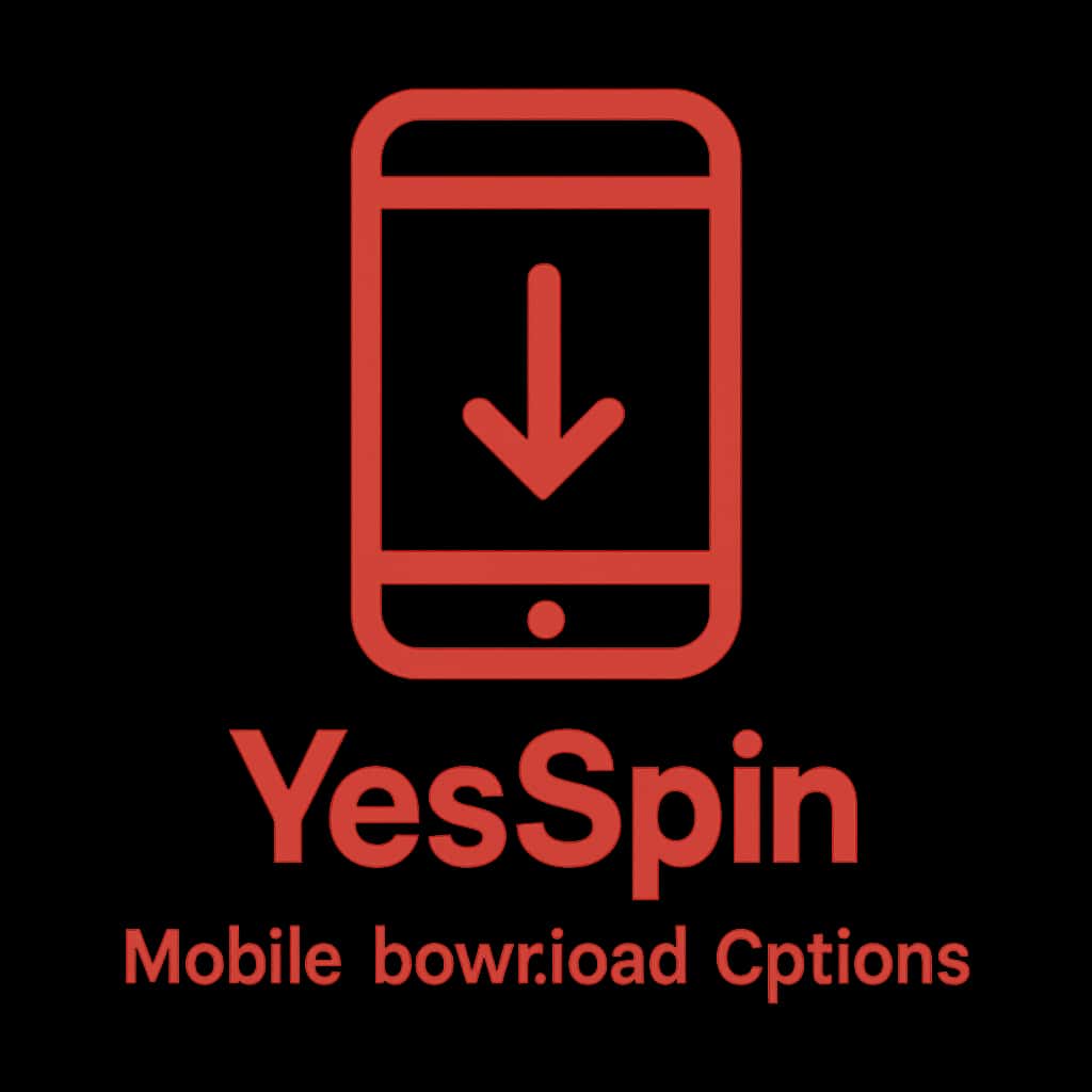 Badge representing YesSpin Mobile Download Options.