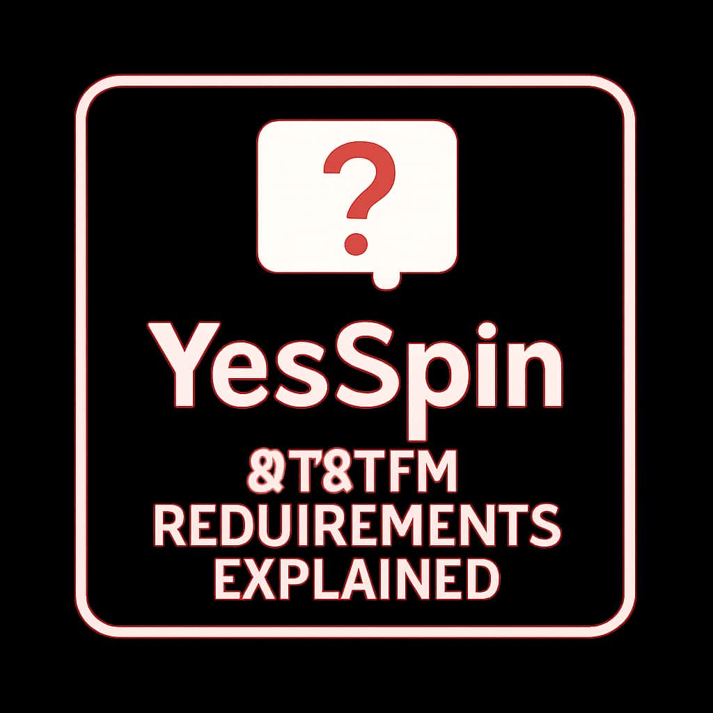 Badge representing YesSpin system requirements.